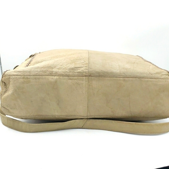 LIEBESKIND Berlin Leather Tote Hobo Crossbody Purse - Picture 6 of 11